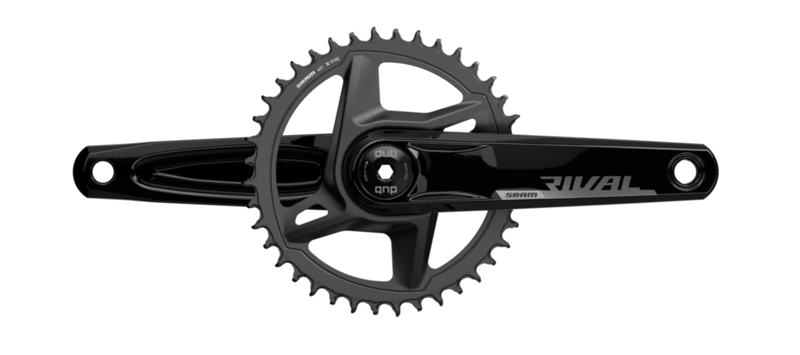 SRAM Rival 1X Crankset DUB Wide 172.5mm 46T - BB Not Included -1